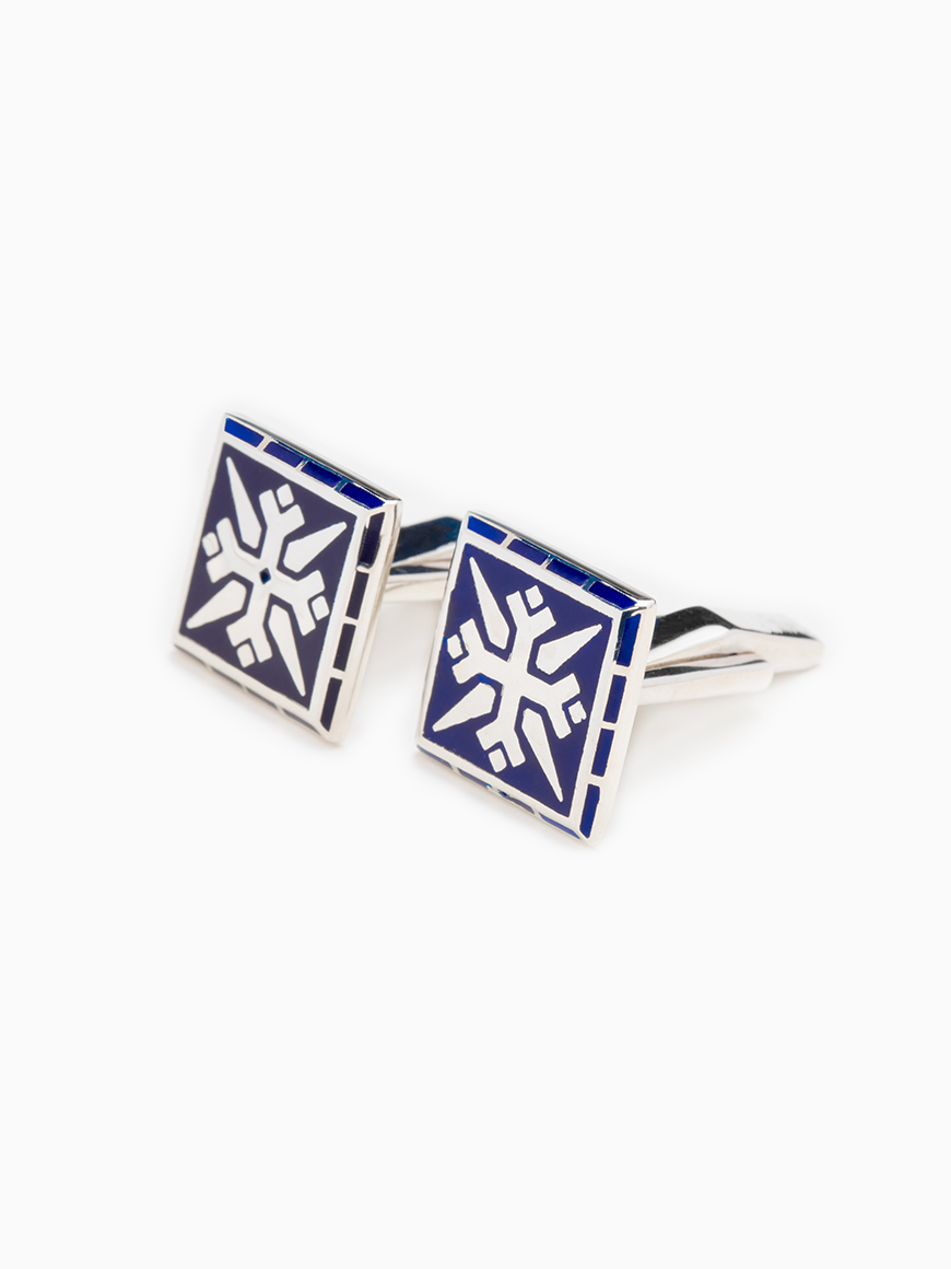 PAZIRIK CUFFLINKS BLUE GCEROV