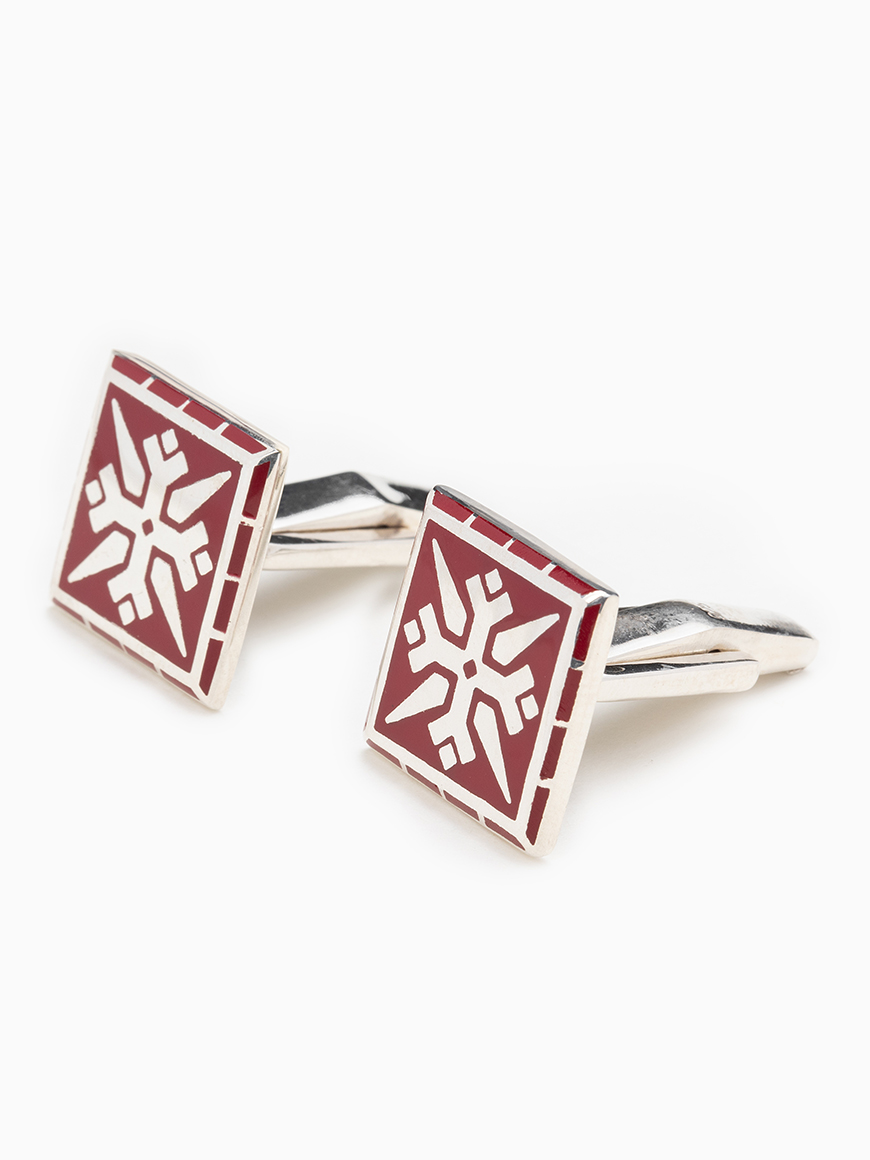 PAZIRIK CUFFLINKS RED GCEROV